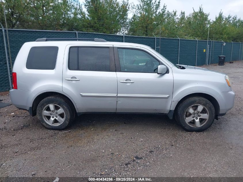 2011 Honda Pilot Ex-L VIN: 5FNYF4H53BB088121 Lot: 40434256