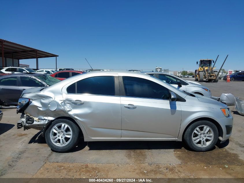 2015 Chevrolet Sonic Lt Auto VIN: 1G1JC5SH9F4113418 Lot: 40434260