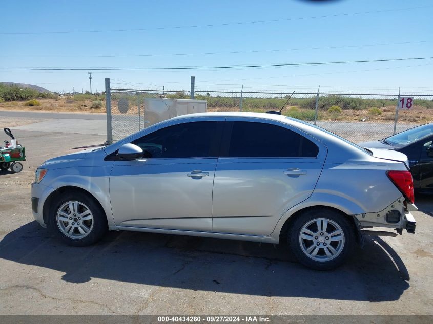 2015 Chevrolet Sonic Lt Auto VIN: 1G1JC5SH9F4113418 Lot: 40434260