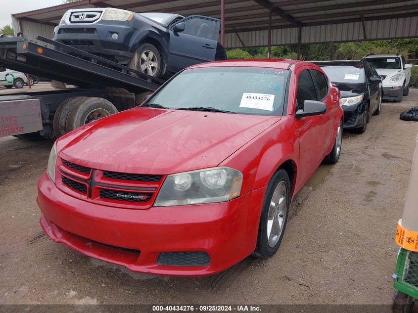 2014 DODGE AVENGER SE - 1C3CDZAB4EN229141