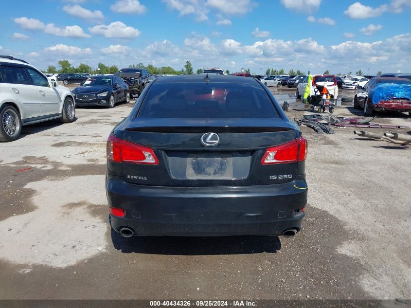 2012 Lexus Is 250 VIN: JTHBF5C22C5171131 Lot: 40434326