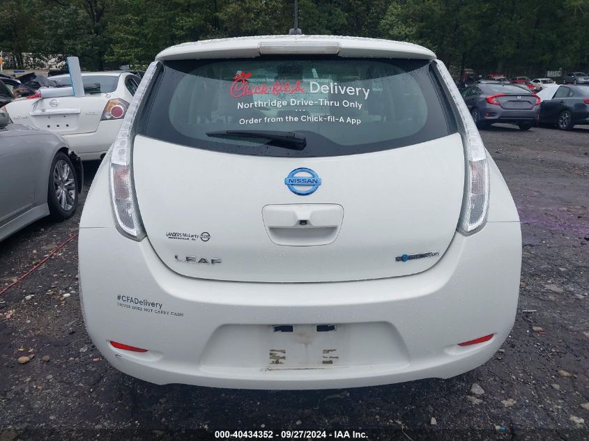 1N4BZ0CP9HC308310 2017 Nissan Leaf Sv