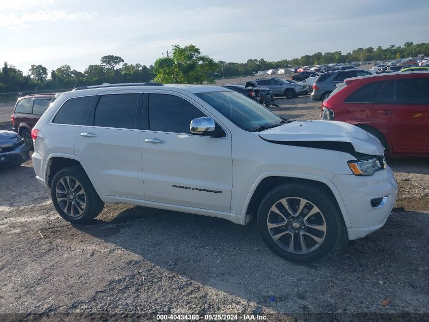 2017 Jeep Grand Cherokee Overland 4X2 VIN: 1C4RJECG7HC723655 Lot: 40434360