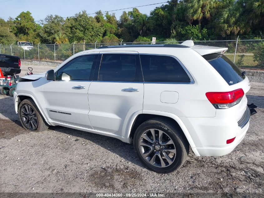 2017 Jeep Grand Cherokee Overland 4X2 VIN: 1C4RJECG7HC723655 Lot: 40434360