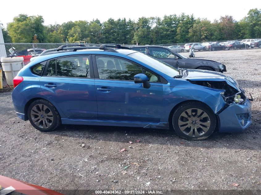 2015 Subaru Impreza 2.0I Sport Premium VIN: JF1GPAT65F8321449 Lot: 40434362