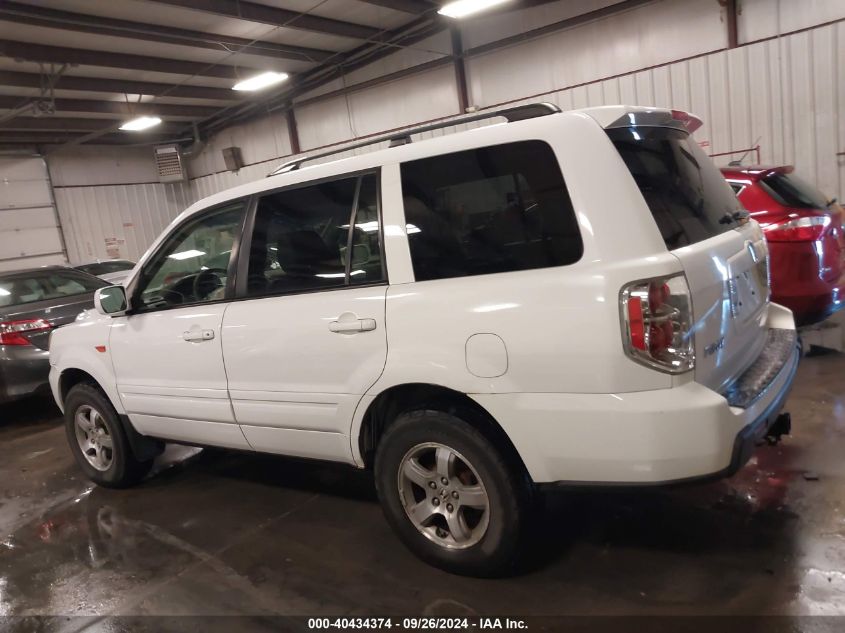 2006 Honda Pilot Ex-L VIN: 2HKYF18506H507306 Lot: 40434374