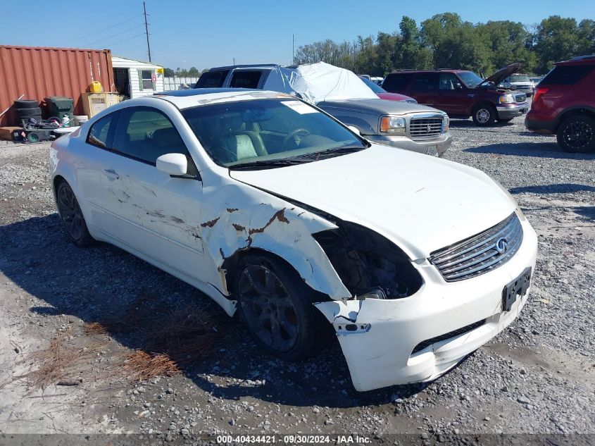 2004 Infiniti G35 VIN: JNKCV54E94M822942 Lot: 40434421