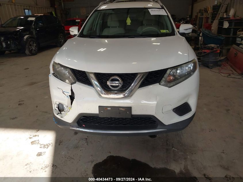 2014 Nissan Rogue Sv VIN: 5N1AT2MV2EC831174 Lot: 40434473