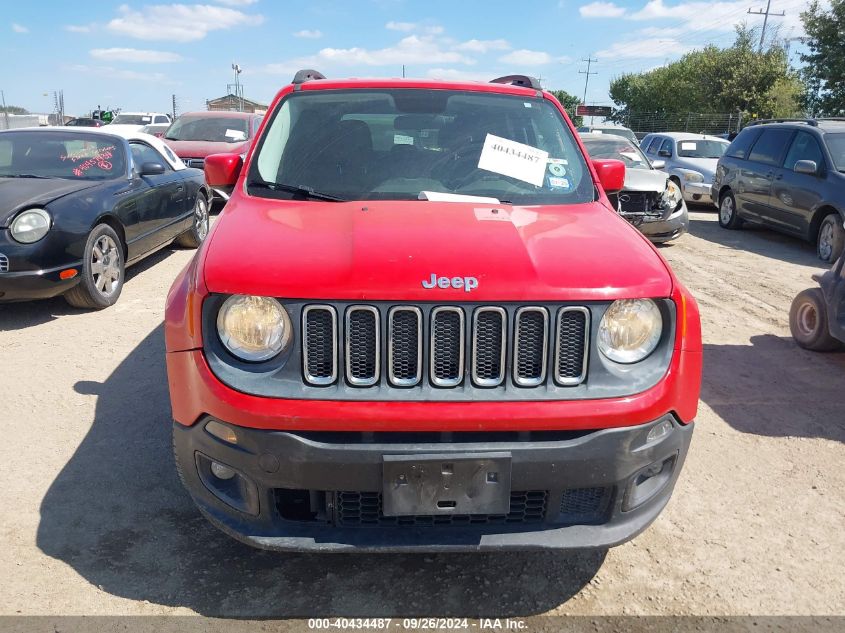 2015 Jeep Renegade Latitude VIN: ZACCJABT7FPC26322 Lot: 40434487