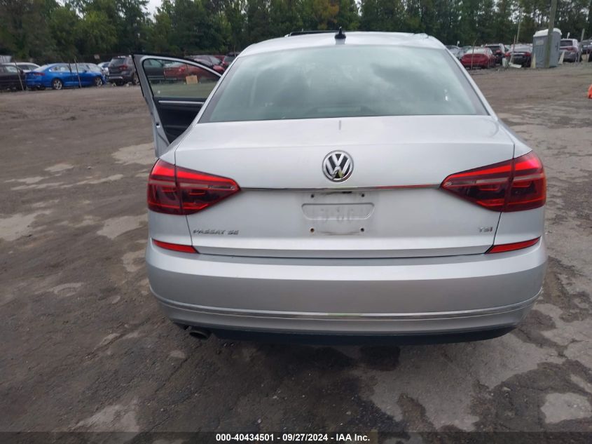 1VWBA7A37JC005295 2018 Volkswagen Passat 2.0T Se