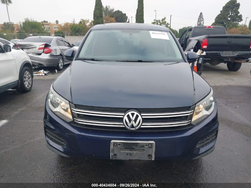 2012 Volkswagen Tiguan S VIN: WVGAV7AX4CW588833 Lot: 40434504