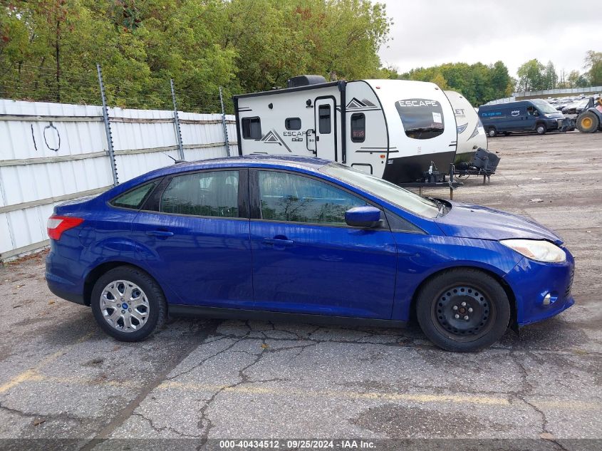 2012 Ford Focus Se VIN: 1FAHP3F27CL349402 Lot: 40434512