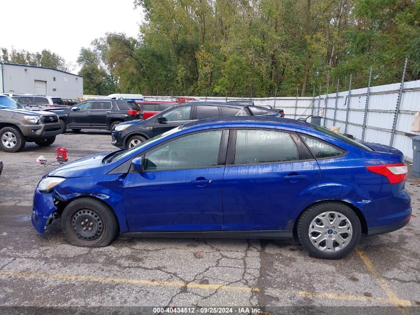 2012 Ford Focus Se VIN: 1FAHP3F27CL349402 Lot: 40434512