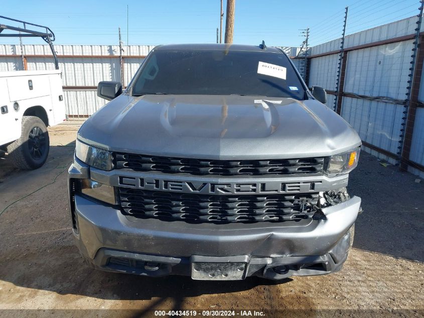 2021 Chevrolet Silverado 1500 2Wd Short Bed Custom VIN: 3GCPWBEK6MG420690 Lot: 40434519