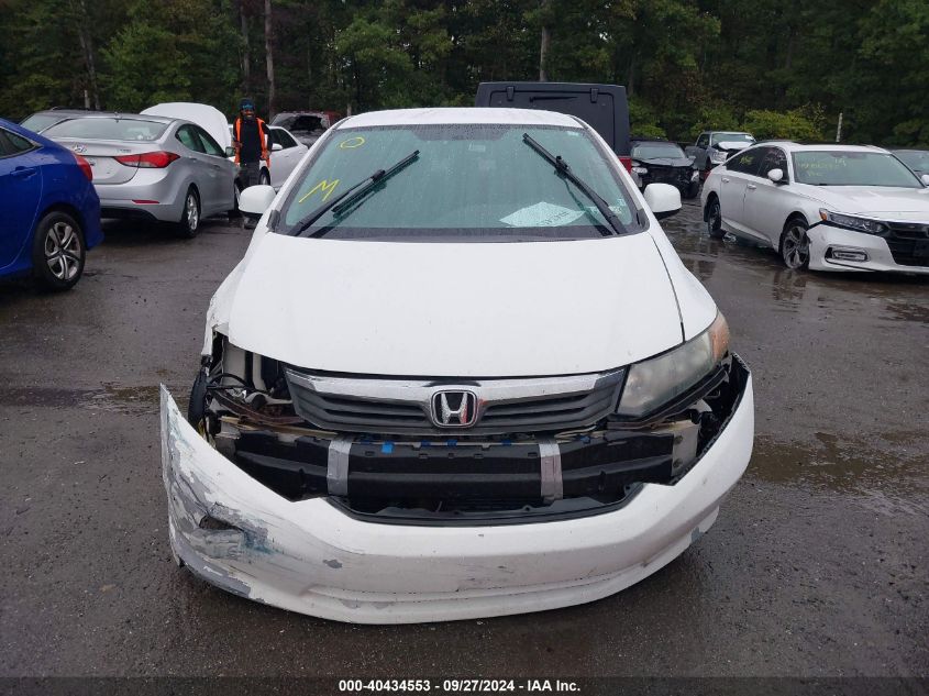 2HGFB2F61CH322854 2012 Honda Civic Hf