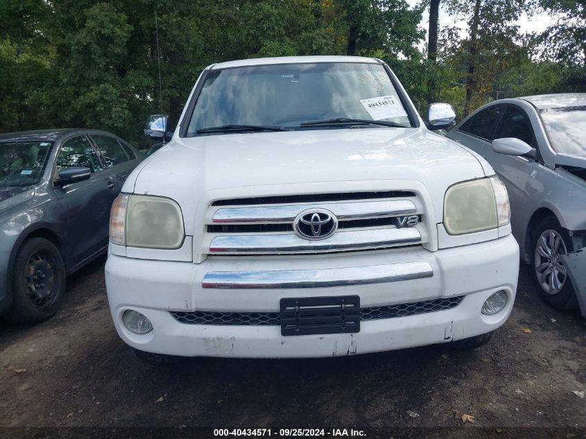 5TBET341X6S498336 2006 Toyota Tundra Sr5 V8