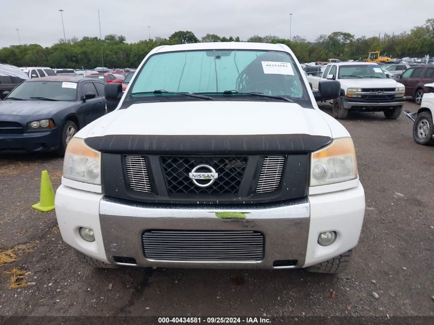 2012 Nissan Titan Sv VIN: 1N6BA0ED6CN306061 Lot: 40434581