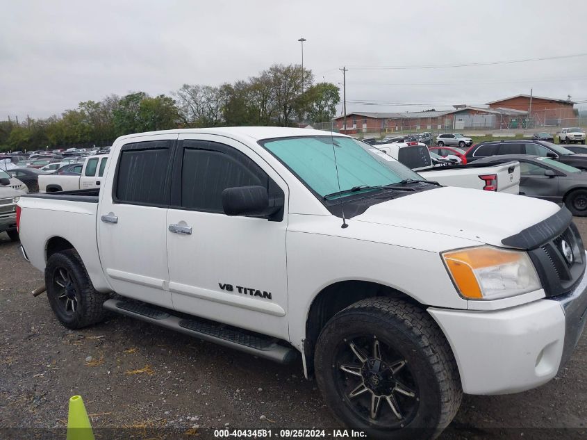 2012 Nissan Titan Sv VIN: 1N6BA0ED6CN306061 Lot: 40434581