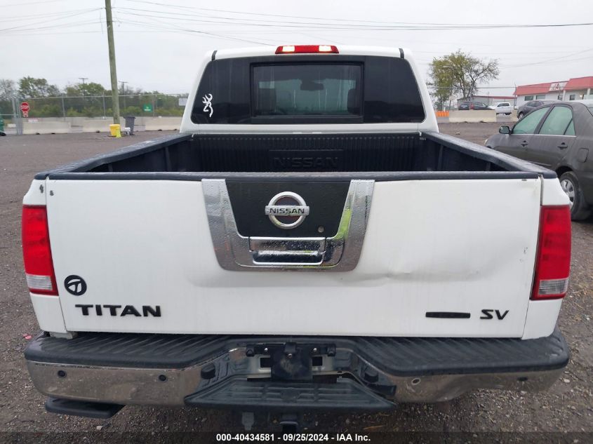 2012 Nissan Titan Sv VIN: 1N6BA0ED6CN306061 Lot: 40434581