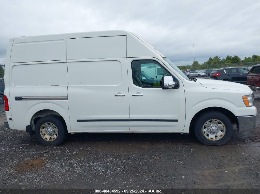 1N6AF0LY9CN107900 2012 Nissan Nv 2500 Nv2500 Hd Sv V8