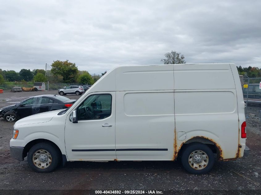 1N6AF0LY9CN107900 2012 Nissan Nv 2500 Nv2500 Hd Sv V8