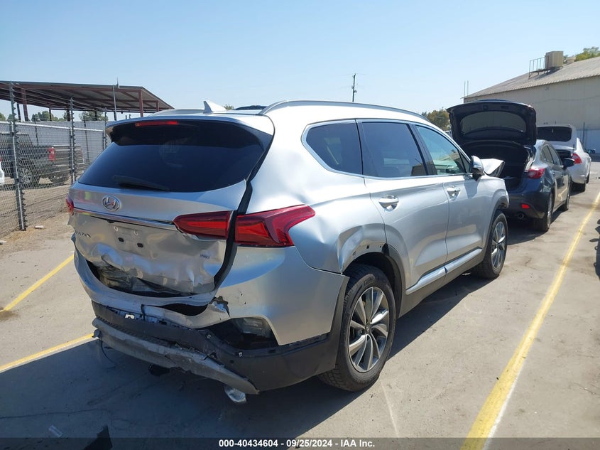 VIN 5NMS5CAD6KH010824 2019 HYUNDAI SANTA FE LIMITED