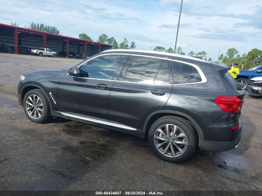 5UXTR7C55KLF28798 2019 BMW X3 Sdrive30I