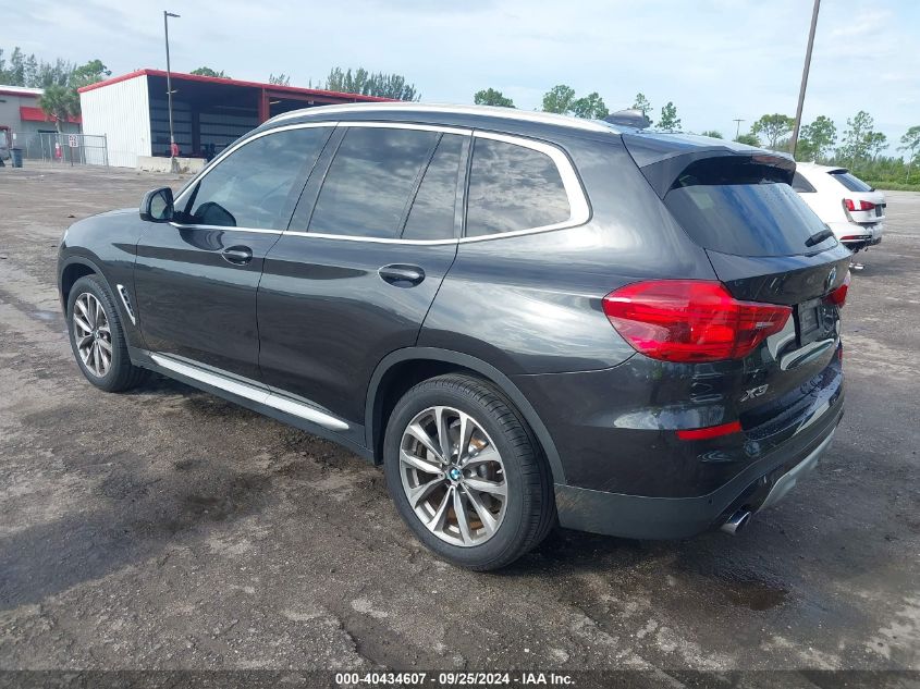 2019 BMW X3 SDRIVE30I - 5UXTR7C55KLF28798