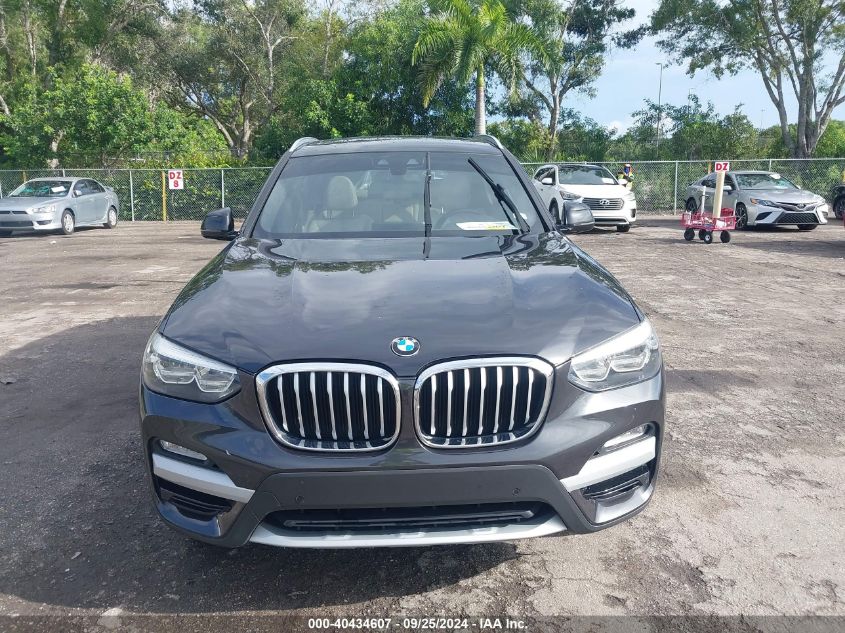 2019 BMW X3 SDRIVE30I - 5UXTR7C55KLF28798