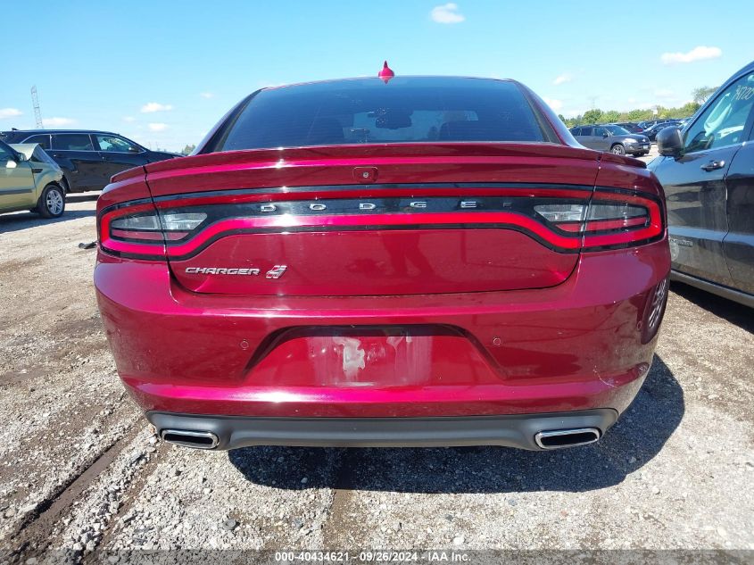 2019 Dodge Charger Sxt VIN: 2C3CDXJGXKH580186 Lot: 40434621