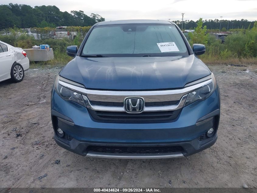 2019 Honda Pilot Exl VIN: 5FNYF5H58KB005501 Lot: 40434624