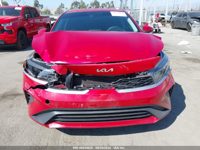 2022 Kia Forte Lxs VIN: 3KPF24AD5NE495243 Lot: 40434625