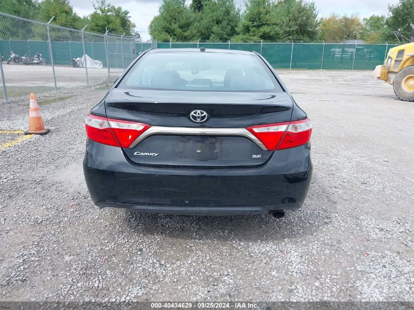 2016 Toyota Camry Se VIN: 4T1BF1FK5GU206323 Lot: 40434629