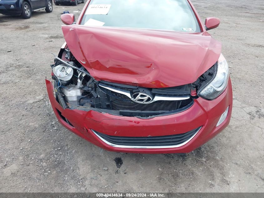 2012 Hyundai Elantra Gls (Ulsan Plant) VIN: KMHDH4AE7CU460289 Lot: 40434634