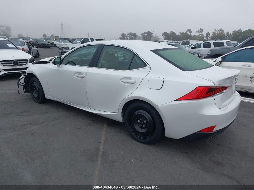 VIN JTHBA1D28H5057292 2017 Lexus IS, 200T no.3