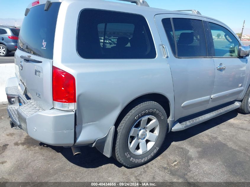 5N1AA08B25N708957 2005 Nissan Armada Le