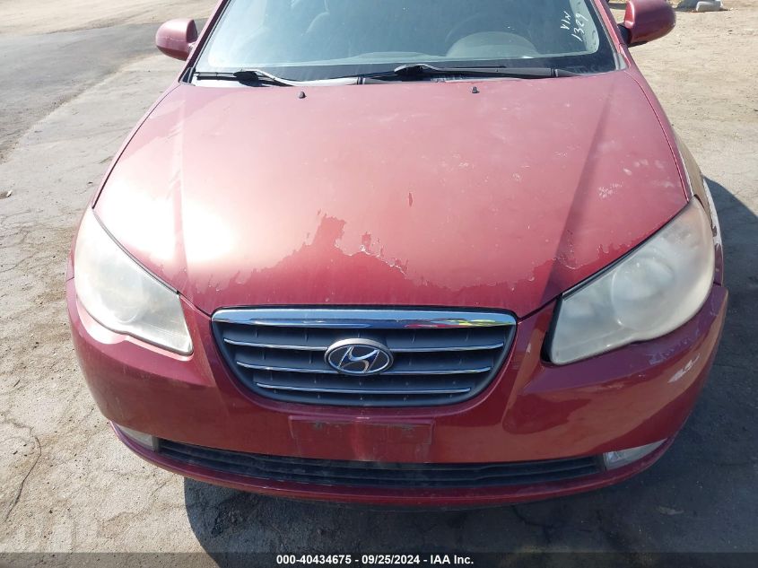 2008 Hyundai Elantra Gls/Se VIN: KMHDU46D98U431329 Lot: 40434675