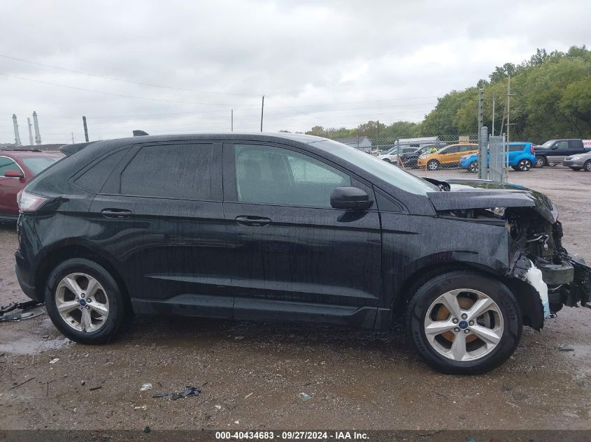 2017 Ford Edge Se VIN: 2FMPK3G90HBB30252 Lot: 40434683