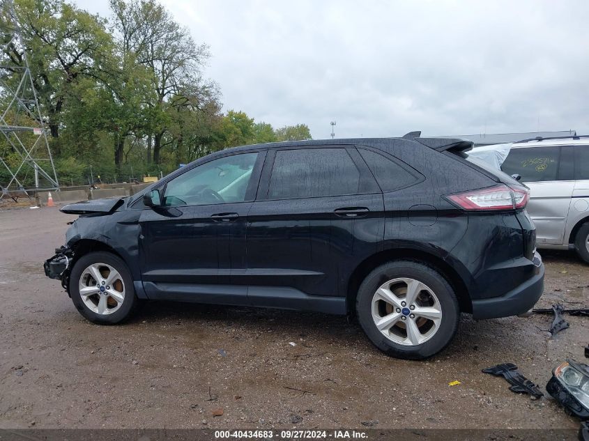 2017 Ford Edge Se VIN: 2FMPK3G90HBB30252 Lot: 40434683