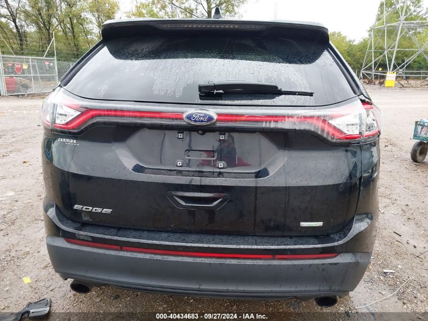 2017 Ford Edge Se VIN: 2FMPK3G90HBB30252 Lot: 40434683