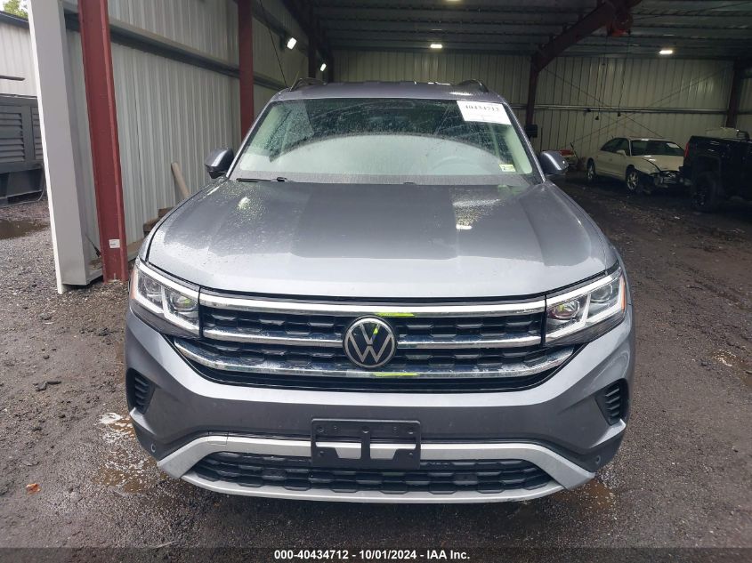 2021 Volkswagen Atlas Se VIN: 1V2HR2CA6MC551481 Lot: 40434712