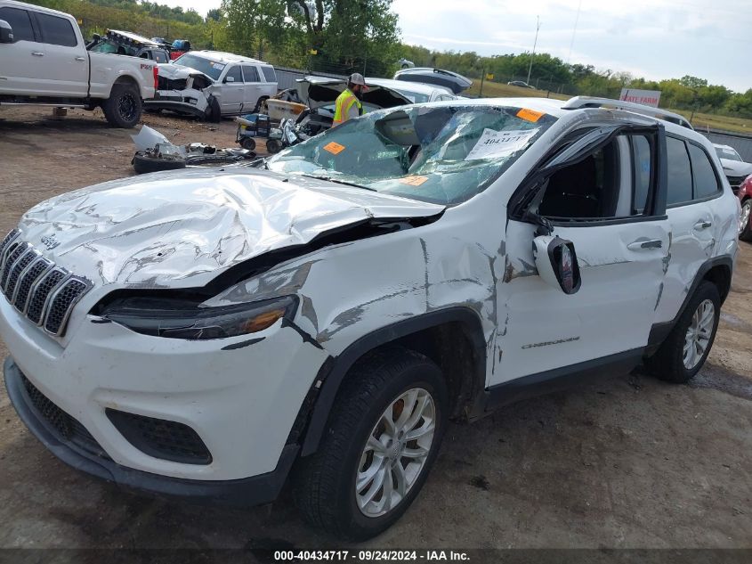 2021 Jeep Cherokee Latitude 4X4 VIN: 1C4PJMCB5MD154248 Lot: 40434717