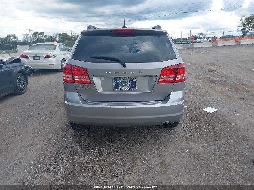 2016 Dodge Journey Se VIN: 3C4PDCAB5GT110978 Lot: 40434718