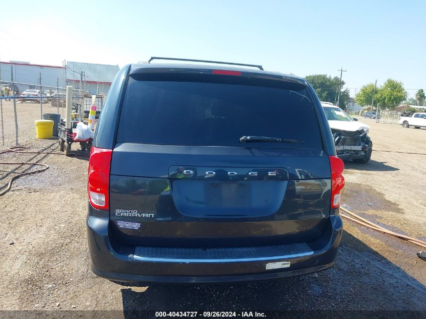 2013 Dodge Grand Caravan Sxt VIN: 2C4RDGCG8DR592126 Lot: 40434727