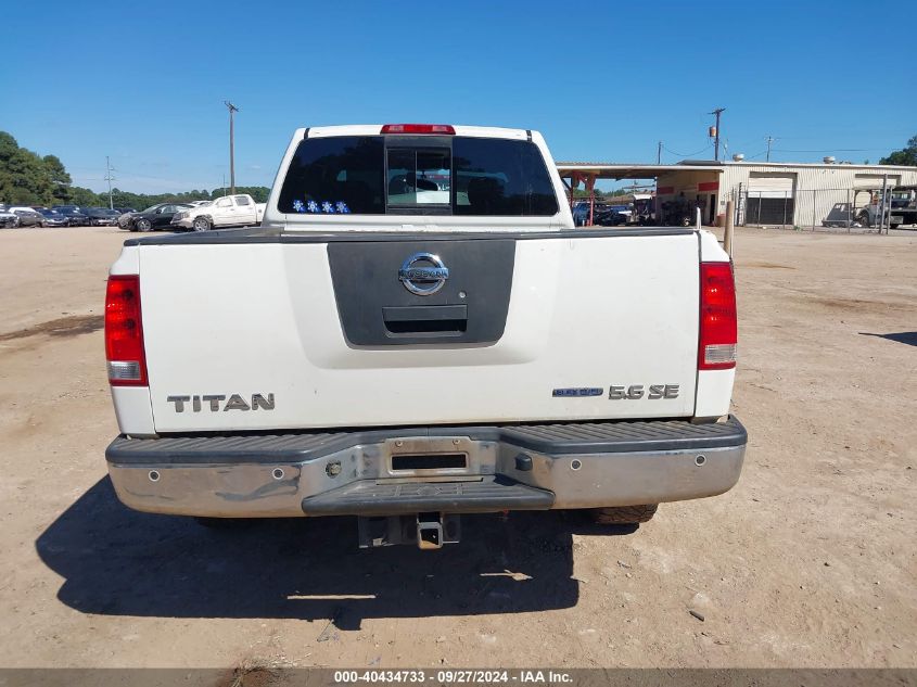 2010 Nissan Titan Se VIN: 1N6BA0CA3AN322143 Lot: 40434733