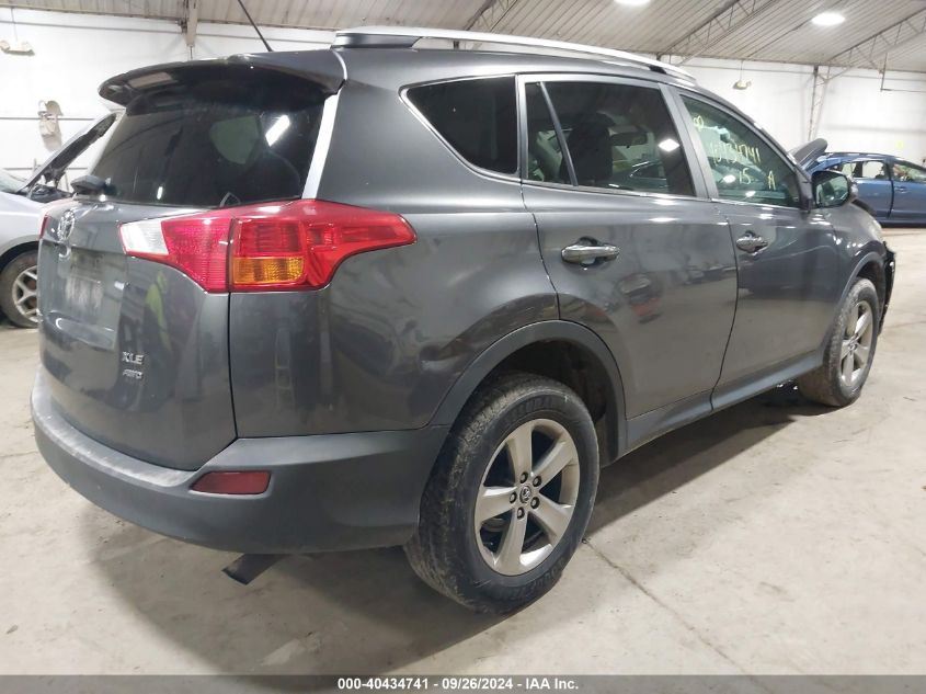 2015 Toyota Rav4 Xle VIN: 2T3RFREV5FW249672 Lot: 40434741