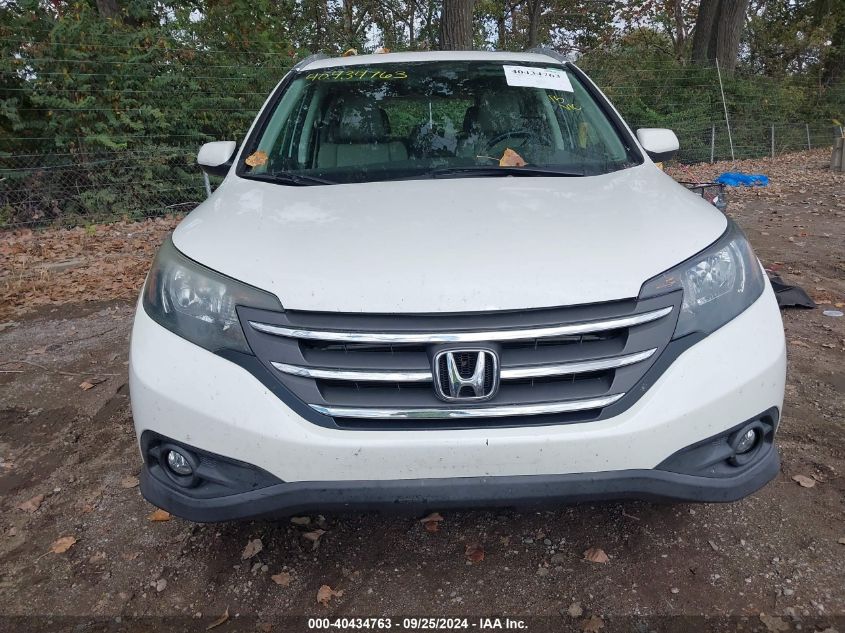 2013 Honda Cr-V Ex-L VIN: 5J6RM4H76DL046998 Lot: 40434763