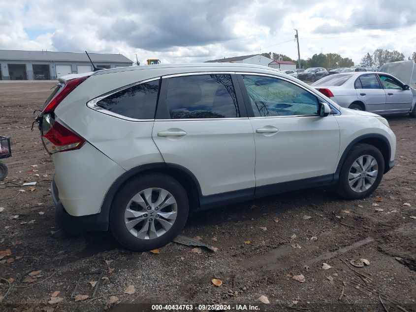 2013 Honda Cr-V Ex-L VIN: 5J6RM4H76DL046998 Lot: 40434763