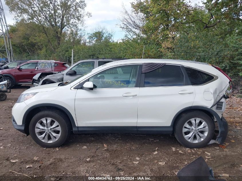 2013 Honda Cr-V Ex-L VIN: 5J6RM4H76DL046998 Lot: 40434763