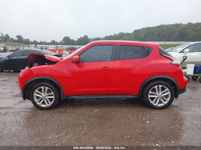 2015 Nissan Juke Sv VIN: JN8AF5MV5FT556645 Lot: 40434800